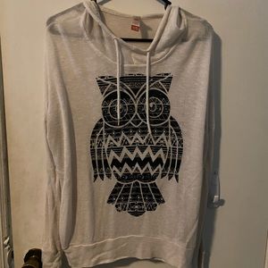 Lightweight Owl Hoodie